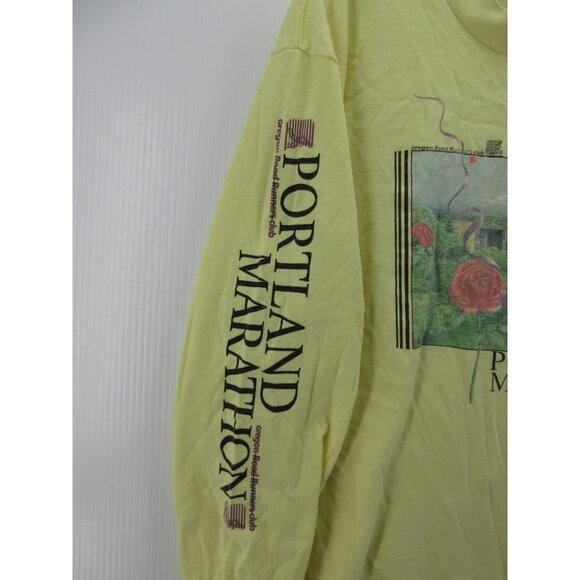 VINTAGE Portland Marathon Shirt Large 1985 Oregon Road Runners Club * - Picture 5 of 13